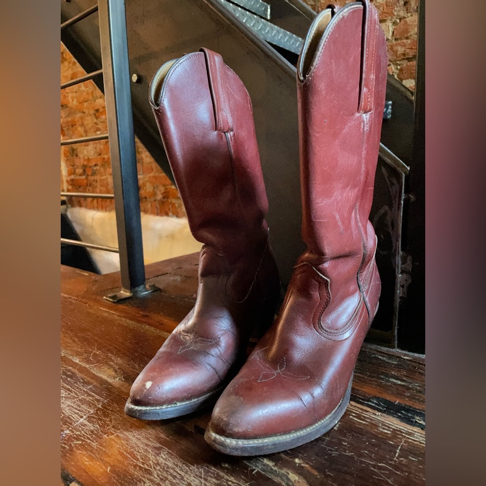 Vintage Frye Western Boots
